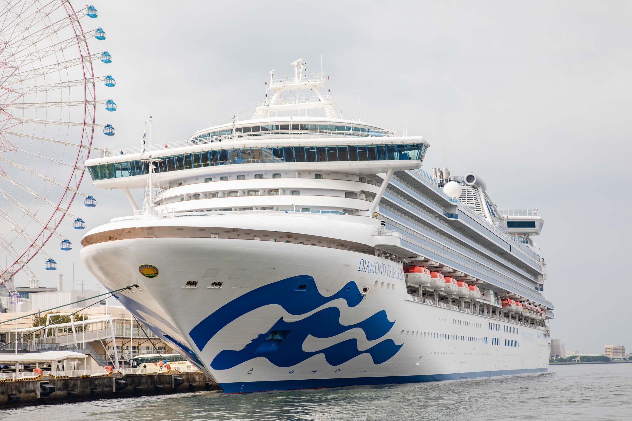Diamond Princess Cruise Ship Ends COVID-19 Quarantine